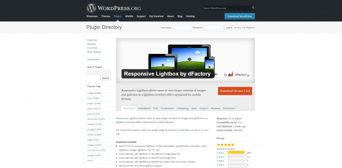Galerie Beispiel - WordPress Plugin Responsive Lightbox by dFactory